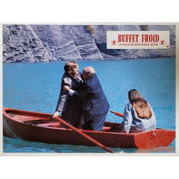 BUFFET FROID Photo de film N02 - 24x30 cm. - 1979 - Bertrand Blier, Gérard Depardieu