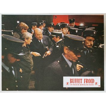 BUFFET FROID Photo de film N03 - 24x30 cm. - 1979 - Bertrand Blier, Gérard Depardieu
