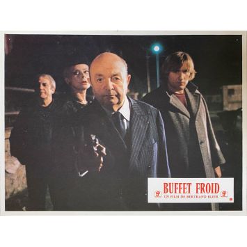 BUFFET FROID Photo de film N04 - 24x30 cm. - 1979 - Bertrand Blier, Gérard Depardieu