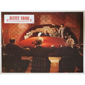 BUFFET FROID Photo de film N05 - 24x30 cm. - 1979 - Bertrand Blier, Gérard Depardieu