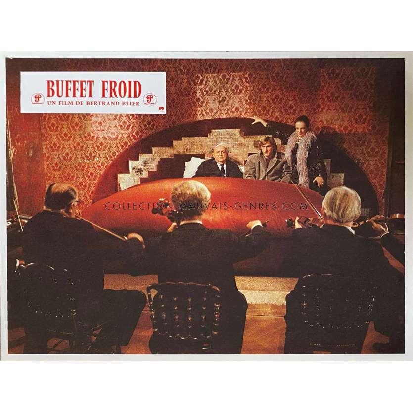 BUFFET FROID Photo de film N05 - 24x30 cm. - 1979 - Bertrand Blier, Gérard Depardieu
