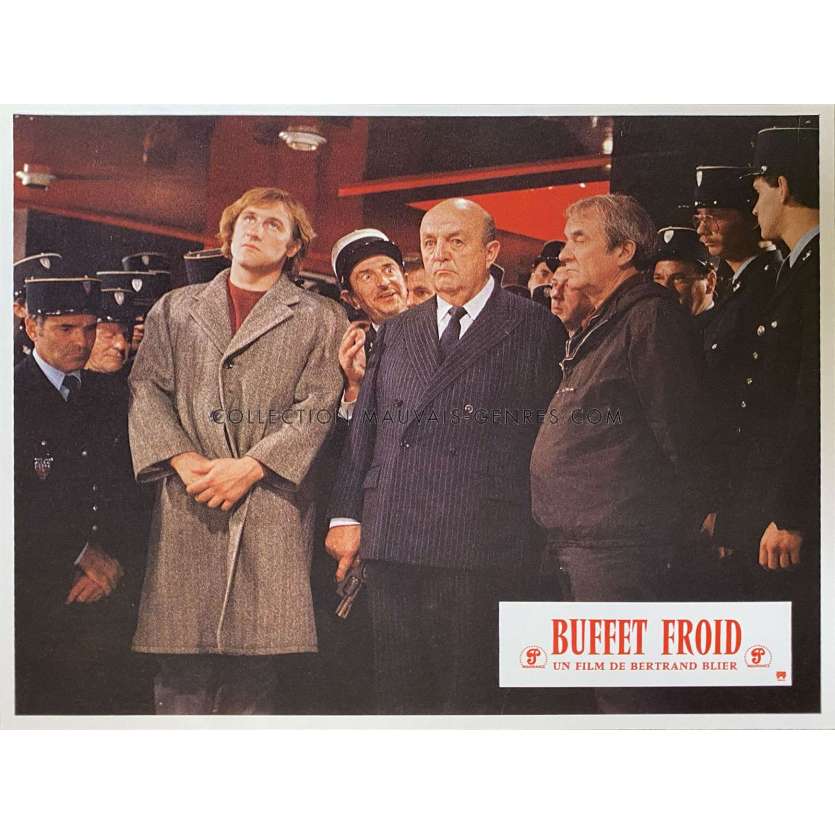 BUFFET FROID Photo de film N07 - 24x30 cm. - 1979 - Bertrand Blier, Gérard Depardieu