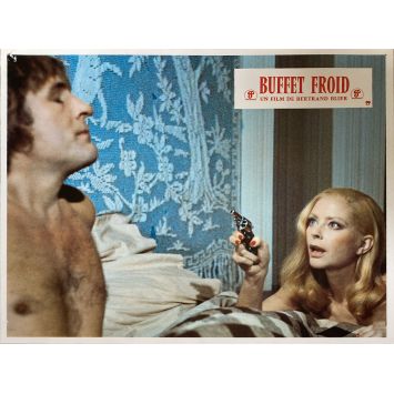 BUFFET FROID Photo de film N13 - 24x30 cm. - 1979 - Bertrand Blier, Gérard Depardieu
