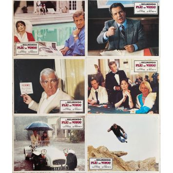 FLIC OU VOYOU Photos de film x6 - 22x28 cm. - 1979 - Georges Lautner, Jean-Paul Belmondo