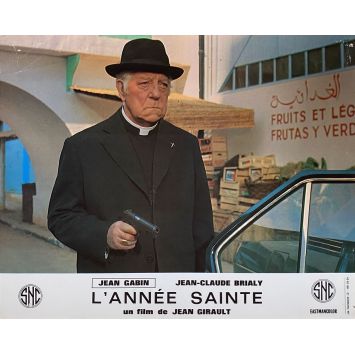 L'ANNEE SAINTE Photo de film N01 - 24x30 cm. - 1976 - Jean Girault, Jean Gabin