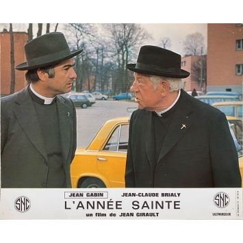 L'ANNEE SAINTE Photo de film N02 - 24x30 cm. - 1976 - Jean Girault, Jean Gabin