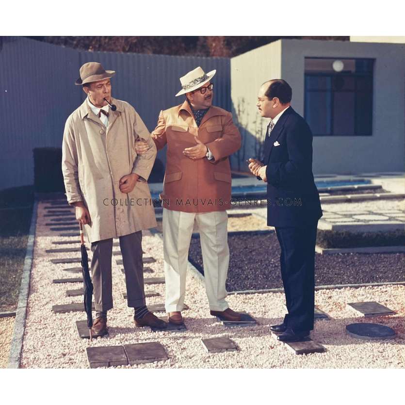 MON ONCLE Photo de presse- 24x30 cm. - 1958 - Jacques Tati, Jean-Pierre Zola
