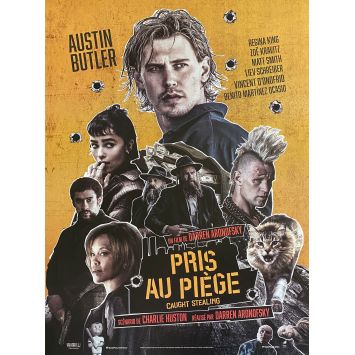 CAUGHT STEALING French Lobby Card- 15x21 in. - 2025 - Darren Aronofsky, Austin Butler
