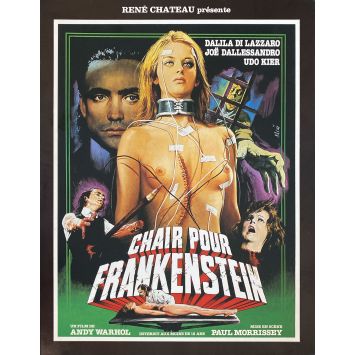 CHAIR POUR FRANKENSTEIN Synopsis 4p. - 21x30 cm. - 1973 - Paul Morrissey, Joe Dallesandro