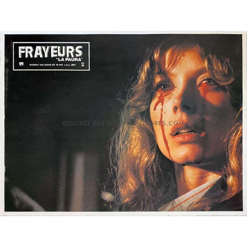 FRAYEURS Photo de film N02 - 24x30 cm. - 1980 - Lucio Fulci, Catriona MacColl