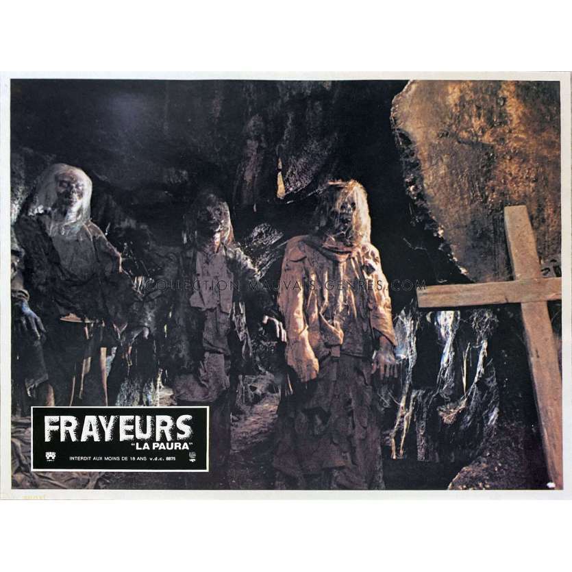 FRAYEURS Photo de film N05 - 24x30 cm. - 1980 - Lucio Fulci, Catriona MacColl