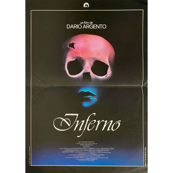 INFERNO French Movie Poster- 15x21 in. - 1980 - Dario Argento, Daria Nicolodi