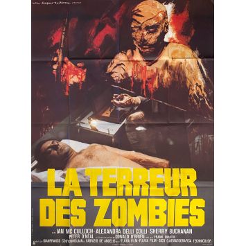 DOCTOR BUTCHER M.D. French Movie Poster- 47x63 in. - 1980 - Marino Girolami, Ian McCulloch