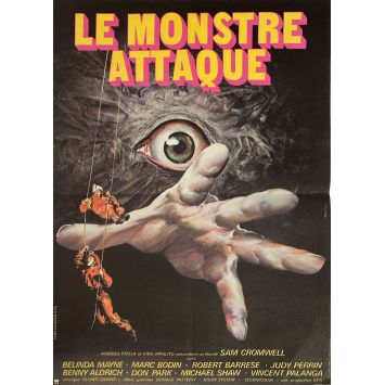 ALIEN 2 : ON EARTH French Movie Poster- 15x21 in. - 1980 - Ciro Ippolito, Belinda Mayne