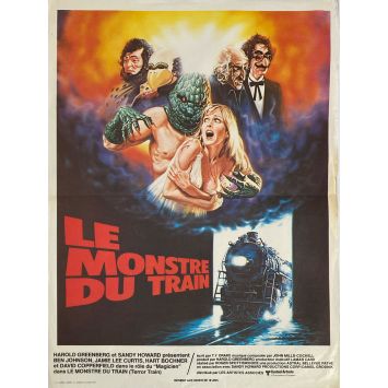 TERROR TRAIN French Movie Poster- 15x21 in. - 1980 - Roger Spottiswoode, Jamie Lee Curtis