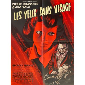 EYES WITHOUT A FACE French Movie Poster- 23x32 in. - 1960 - Georges Franju, Alida Valli