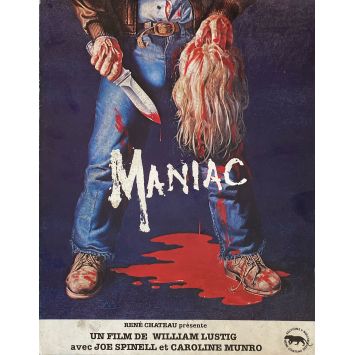 MANIAC Synopsis 4p. - 21x30 cm. - 1980 - William Lustig, Joe Spinell