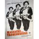 THE TEXAS CHAINSAW MASSACRE French Movie Poster- 47x63 in. - 1974 - Tobe Hooper, Marilyn Burns