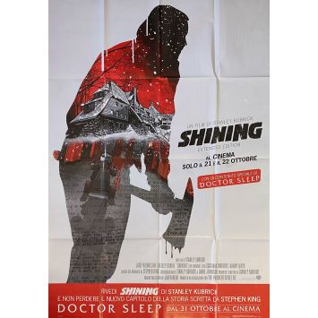 THE SHINING Italian Movie Poster- 39x55 in. - 1980/R2020 - Stanley Kubrick, Jack Nicholson