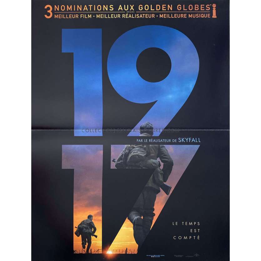 1917 Affiche de cinéma- 40x54 cm. - 2019 - Sam Mendes, Dean-Charles Chapman
