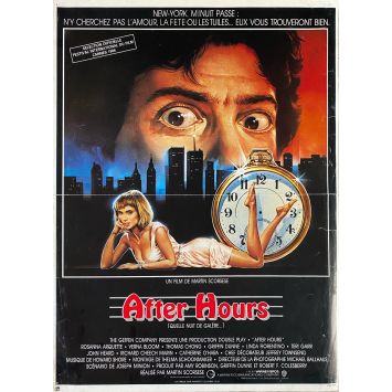 AFTER HOURS French Movie Poster- 15x21 in. - 1985 - Martin Scorsese, Griffin Dunne