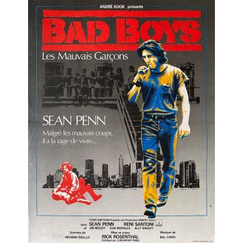 BAD BOYS French Movie Poster- 15x21 in. - 1995 - Michael Bay, Will Smith