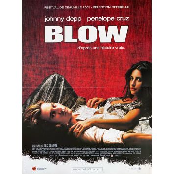 BLOW French Movie Poster- 15x21 in. - 2001 - Johnny Depp, Penelope Cruz