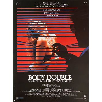 BODY DOUBLE French Movie Poster- 15x21 in. - 1984 - Brian de Palma, Melanie Griffith