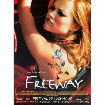 FREEWAY French Movie Poster- 15x21 in. - 1996 - Matthew Bright, Reese Witherspoon