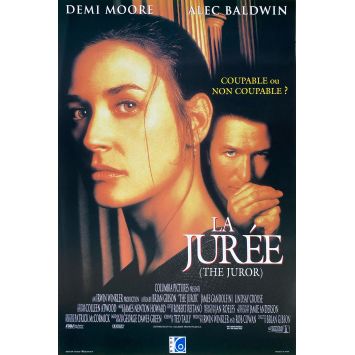 THE JUROR Belgian Movie Poster- 11x20 in. - 1996 - Brian Gibson, Demi Moore