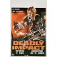 DEADLY IMPACT Belgian Movie Poster- 14x21 in. - 1984 - Fabrizio De Angelis, Fred Williamson