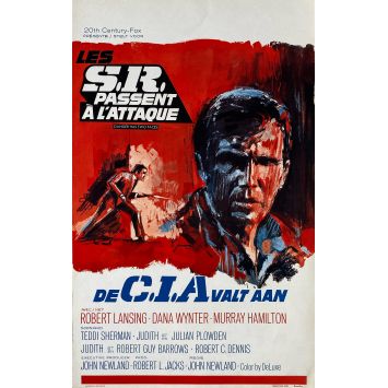 LES SR PASSENT A L'ATTAQUE Affiche de film- 35x55 cm. - 1967 - John Newland, Robert Lansing