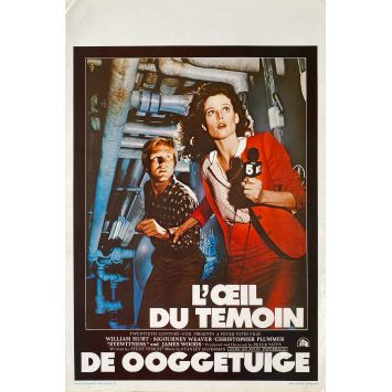 EYEWITNESS Belgian Movie Poster- 14x21 in. - 1981 - Peter Yates, Sigourney Weaver