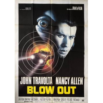 BLOW OUT Italian Movie Poster- 39x55 in. - 1981 - Brian de Palma, John Travolta