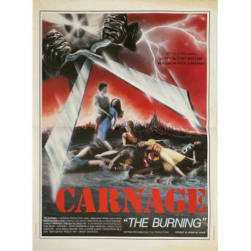 CARNAGE Affiche de cinéma- 40x54 cm. - 1981 - Tony Maylam, Brian Matthews CARNAGE Affiche de cinéma- 40x54 cm. - 1981 - Tony Maylam, Brian Matthews