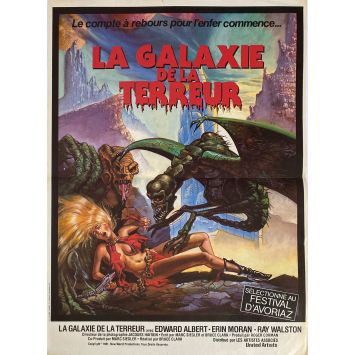 LA GALAXIE DE LA TERREUR Affiche de cinéma- 40x54 cm. - 1981 - Roger Corman, Edward Albert LA GALAXIE DE LA TERREUR Affiche de cinéma- 40x54 cm. - 1981 - Roger Corman, Edward Albert