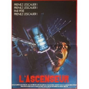 THE LIFT French Movie Poster- 15x21 in. - 1983 - Dick Maas, Huub Stapel