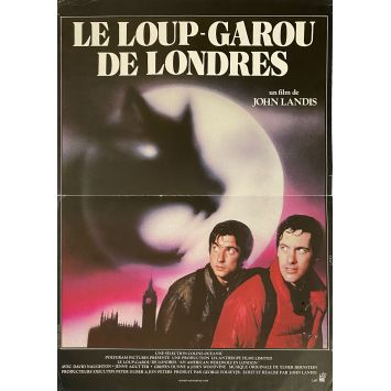 LE LOUP GAROU DE LONDRES Affiche de cinéma- 40x54 cm. - 1981 - John Landis, David Naughton LE LOUP GAROU DE LONDRES Affiche de cinéma- 40x54 cm. - 1981 - John Landis, David Naughton