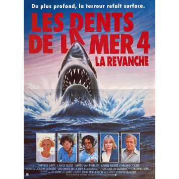 JAWS: THE REVENGE  French Movie Poster- 15x21 in. - 1987 - Joseph Sargent, Lance Guest