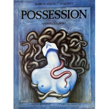 POSSESSION French Movie Poster- 15x21 in. - 1981 - Andrzej Żuławski, Isabelle Adjani