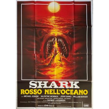 DEVIL FISH Italian Movie Poster- 39x55 in. - 1984 - Lamberto Bava, Michael Sopkiw