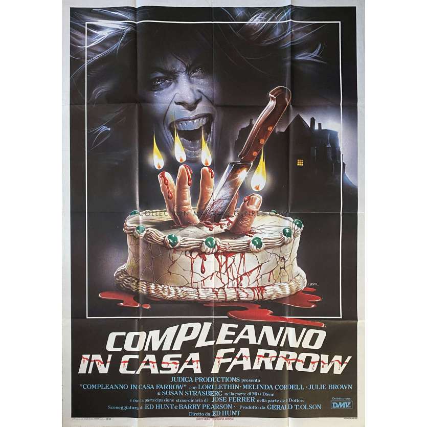 LES TUEURS DE L'ECLIPSE Affiche de cinéma- 100x140 cm. - 1981 - Ed Hunt, Lori Lethin