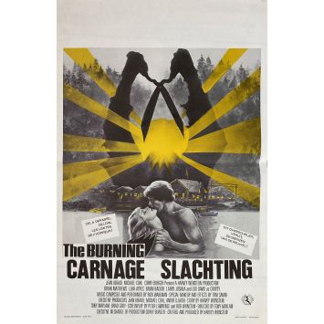 THE BURNING Belgian Movie Poster- 14x21 in. - 1981 - Tony Maylam, Brian Matthews