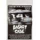 BASKET CASE Belgian Movie Poster- 14x21 in. - 1982 - Frank Henenlotter, Kevin Van Hentenryck