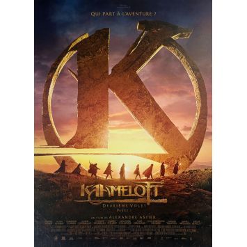 KAAMELOTT 2 Affiche de cinéma- 40x54 cm. - 2025 - Alexandre Astier, Christian Clavier
