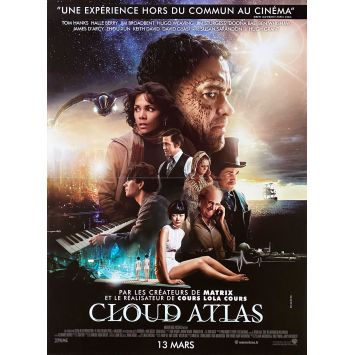 CLOUD ATLAS French Movie Poster- 15x21 in. - 2012 - Lana Wachowski, Tom Hanks