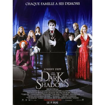 DARK SHADOWS Affiche de cinéma- 40x54 cm. - 2012 - Tim Burton, Johnny Depp