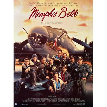 MEMPHIS BELLE Affiche de cinéma- 40x54 cm. - 1990 - Michael Caton-Jones, Matthew Modine