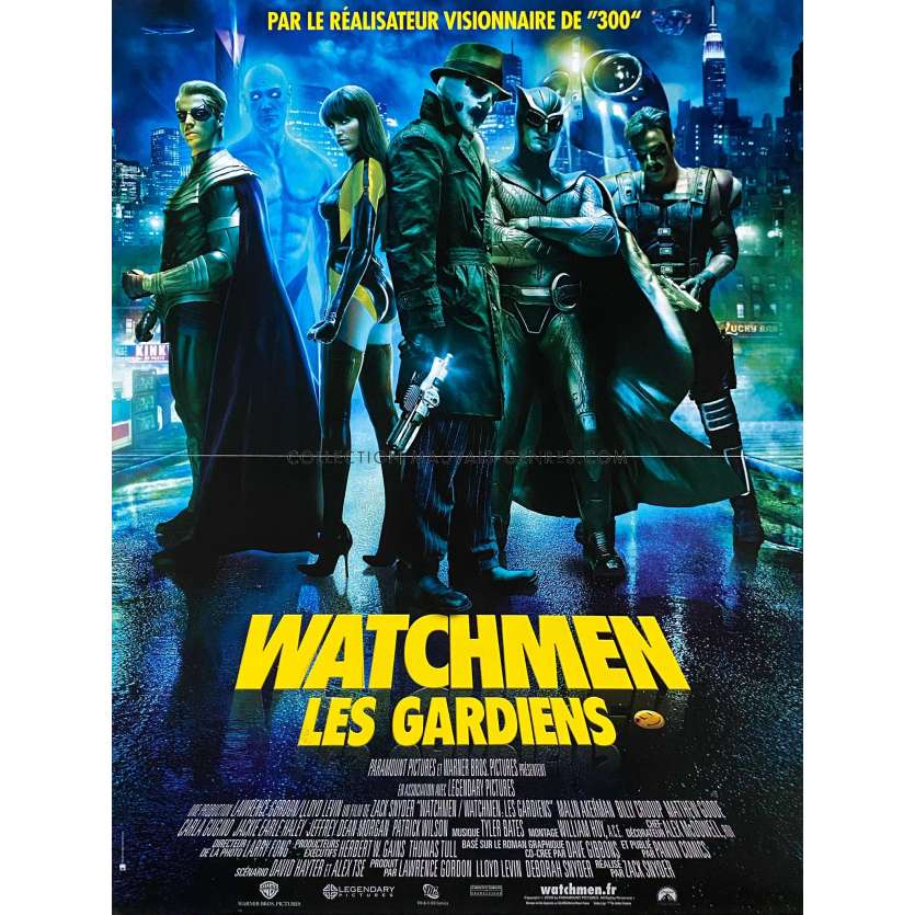 WATCHMEN Affiche de cinéma- 40x54 cm. - 2009 - Zack Snyder, Patrick Wilson