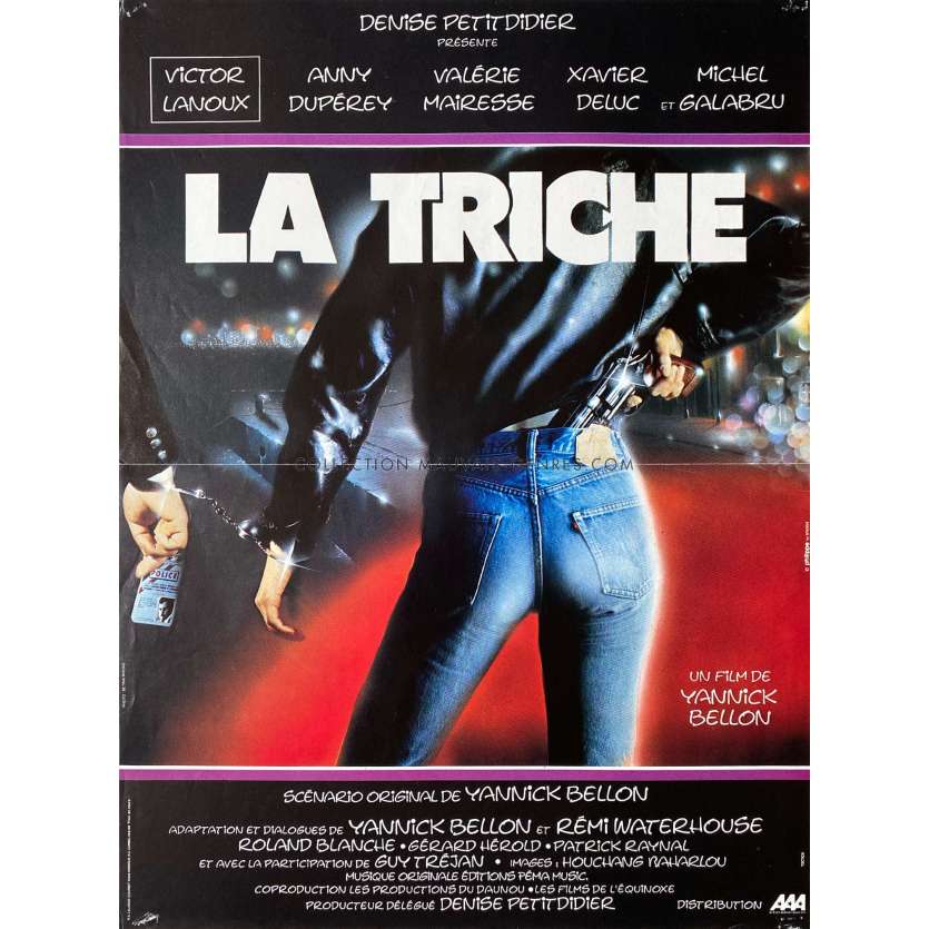 LA TRICHE Affiche de cinéma- 40x54 cm. - 1984 - Yannick Bellon, Victor Lanoux